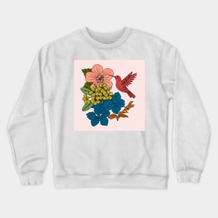 Birds 0876 (Style:6) Crewneck Sweatshirt